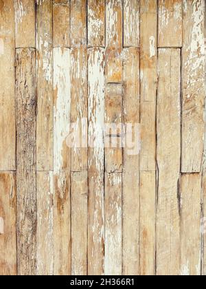 old wood and white paint background and texture with copy space Stock Photo