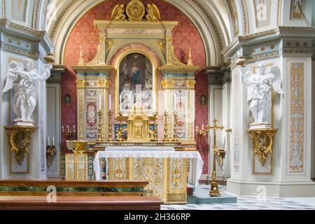 Cathedral of San Giustino, Chieti, Abruzzo, Italy, Europe Stock Photo