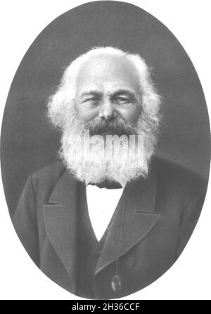 Karl Marx last photograph taken by Pierre Dutertre - 1882