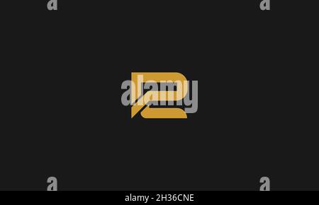 LETTERS PC LOGO DESIGN WITH NEGATIVE SPACE EFFECT FOR ILLUSTRATION USE Stock Vector
