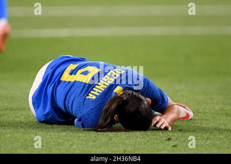 SYDNEY, AUSTRALIA - OCTOBER 26: Debinha of Brazil in action during the ...