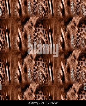seamless fabric print pattern, colorful designs, dress patterns Stock Photo