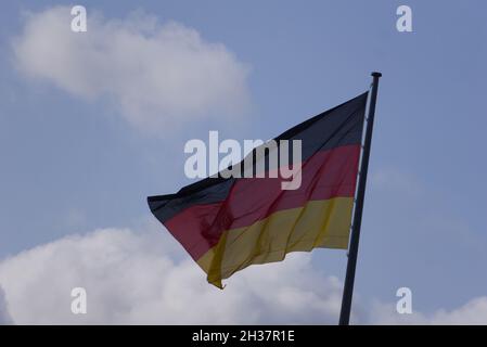 German flag Stock Photo