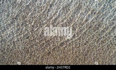 water with light reflections Stock Photo