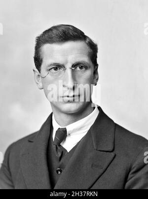 Éamon de Valera, a leader in the Irish independence movement and subsequently Taoiseach and President of Ireland. Photo c.1918 Stock Photo