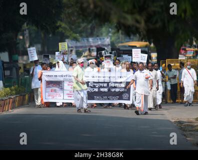 Priests And Followers Of The ISKCON, At A Peaceful Prayer Vigil To ...