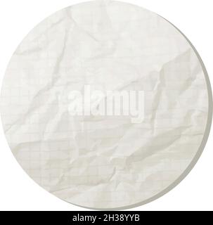 Circle paper Stock Vector