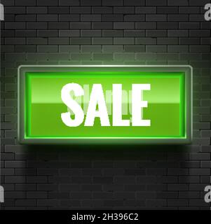 Sale store signboard. Store sale light background deal vector banner Stock Vector