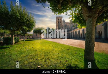 Monastery of Santa Maria la Real de las Huelgas, Burgos, Spain Stock Photo