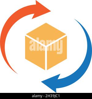 Express Delivery logo ilustration vector Stock Vector