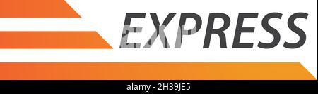 Express Delivery logo ilustration vector Stock Vector