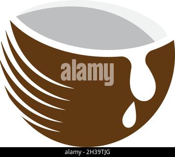 Coconut fruits vector ilustration design Stock Vector