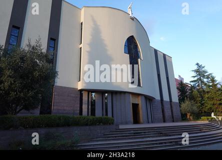 St Paul's cathedral Tirana, Albania, Balkans, eastern Europe Stock Photo