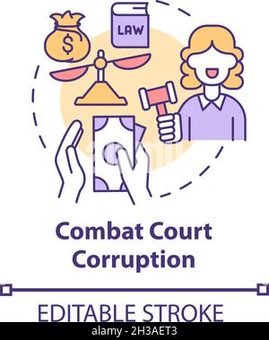 Political corruption abstract concept vector illustration Stock Vector ...
