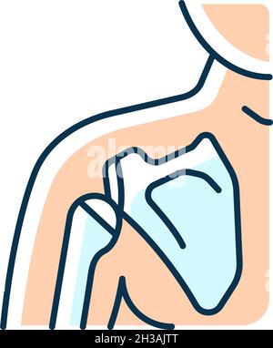 Shoulder dislocation and humerus bone trauma explanation outline ...