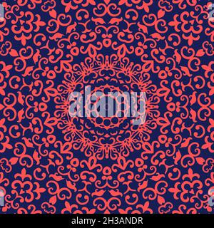 Seamless floral pattern. Ethnic Style Colorful ornamental decoration for different purposes. Stock Vector