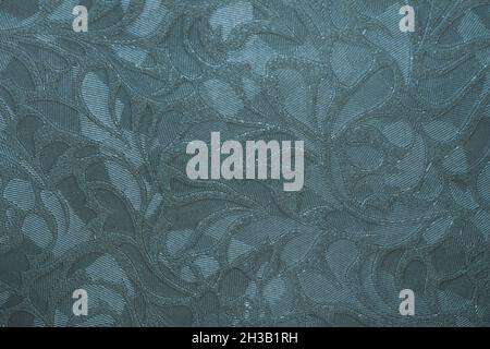 retro tapestry background with a delicate grid textured pattern Stock Photo