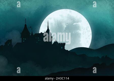 happy halloween background theme design vector illustration Stock Vector