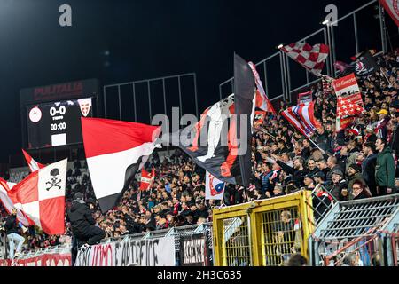 Vicenza, Italy. 27th Oct, 2021. supporters L.R. Vicenza during LR Vicenza vs AC Monza, Italian Football Championship League BKT in Vicenza, Italy, October 27 2021 Credit: Independent Photo Agency/Alamy Live News Stock Photo