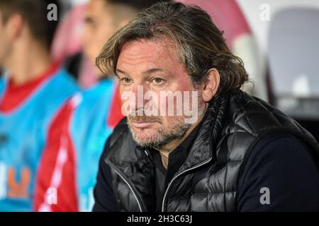 Vicenza, Italy. 27th Oct, 2021. Giovanni Stroppa (Head Coach AC Monza) during LR Vicenza vs AC Monza, Italian Football Championship League BKT in Vicenza, Italy, October 27 2021 Credit: Independent Photo Agency/Alamy Live News Stock Photo