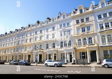 Queen's Gate Terrace, South Kensington, Royal Borough of Kensington and Chelsea, South West London, SW7, England, UK Stock Photo