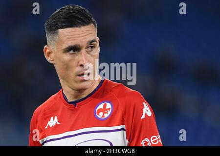 Rome, Lazio. 27th Oct, 2021. Jose Callejon of Fiorentina during the Serie A match between SS Lazio v Fiorentina at Olimpico stadium in Rome, Italy, October 27th, 2021. Fotografo01 Credit: Independent Photo Agency/Alamy Live News Stock Photo