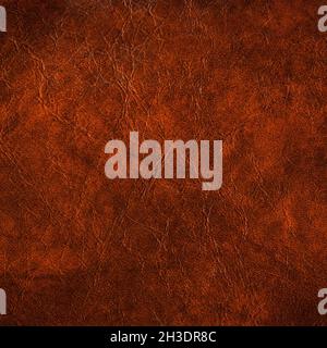 Imitation cowhide brown texture close up, useful as background for any design work Stock Photo