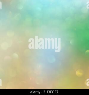 Watercolor background. Abstract dreamy sky and landscape with pastel color gradient Stock Photo