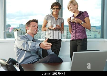 Business people at office Stock Photo