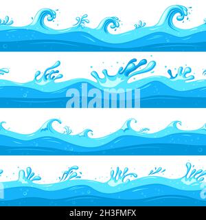 sea waves clipart