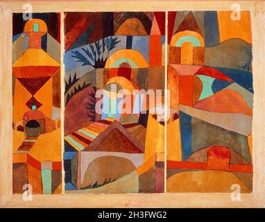 Temple Gardens Paul Klee Stock Photo - Alamy