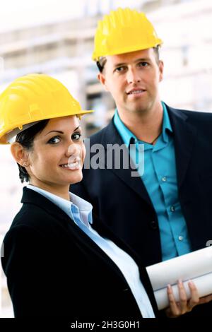 Young Architects Stock Photo