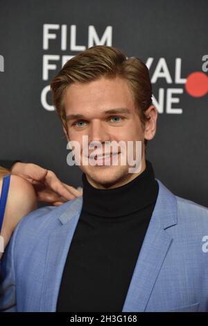Cologne, Germany. 26th Oct, 2021. Actor Maurice Pawlewski comes to the screening of the film 'Sem Dhul - The Return' at the Film Festival Cologne. Credit: Horst Galuschka/dpa/Alamy Live News Stock Photo
