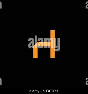 Letter H logo icon design template elements. Premium design Logo with letter H Professional Logotype for company branding. Stock Vector