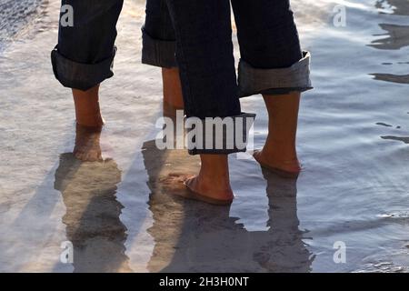 Kneipp water occur Stock Photo