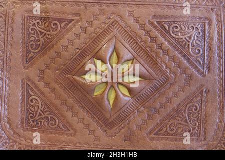 Moroccan handmade bags Stock Photo