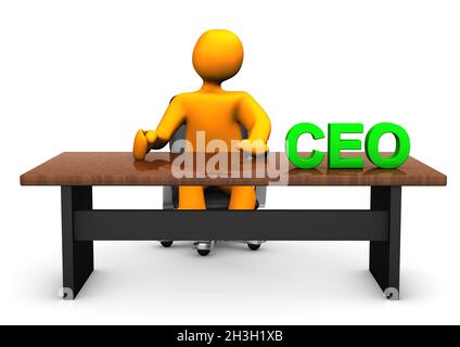 CEO Table Stock Photo