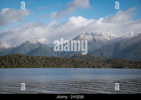 Lake Te Anau - New Zealand Stock Photo