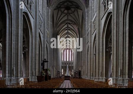 FRANCE. LOIRET (45) ORLEANS. ST. CROSS CATHEDRAL Stock Photo