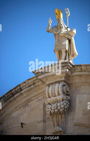 Street view of Dubrovnik, Croatia Stock Photo