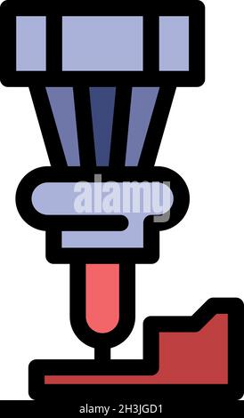 Lorry milling machine icon, outline style Stock Vector Image & Art - Alamy