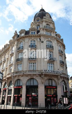 FRANCE. NORD (59) LILLE. THEATER SQUARE, CARLTON HOTEL Stock Photo