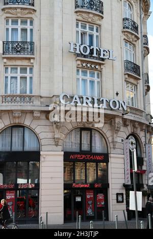 FRANCE. NORD (59) LILLE. THEATER SQUARE, CARLTON HOTEL Stock Photo