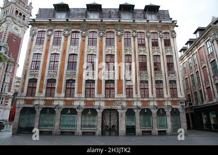 FRANCE. NORD (59) LILLE. THEATER SQUARE Stock Photo