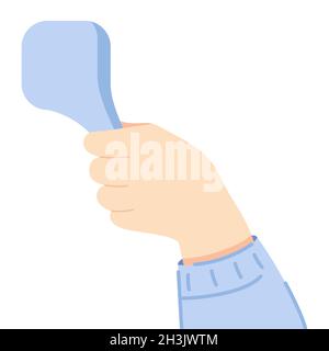 Young woman get vision checkup, eye health, ophthalmology, ophthalmologist testing eyesight. Illustration in a flat style isolated on a white Stock Vector