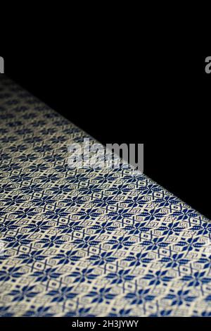 tablecloth thai style texture wallpaper Stock Photo - Alamy