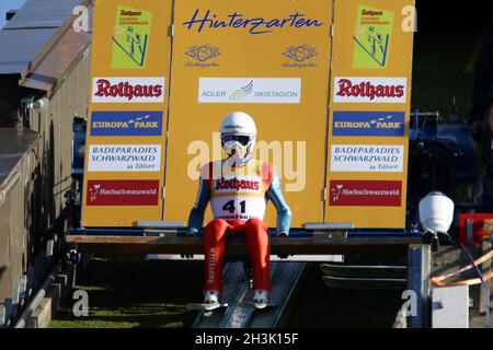 Qualification FIS Summer Grand Prix Hinterzarten 2017 Stock Photo