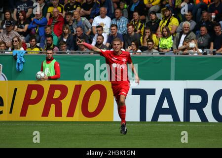DFB Cup 17/18 1 HR: Rielasingen-Arlen vs Borussia Dortmund Stock Photo