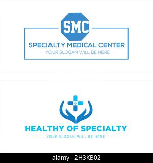 Home And Medical Cross Vector Logo Design. Nursing Home Logo