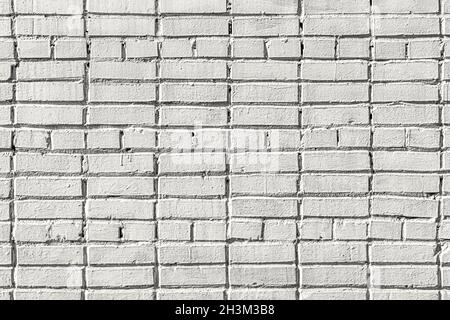 Wall texture from white bricks. Abstract background for design. Stock Photo